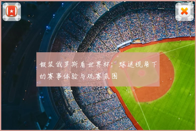 假装俄罗斯看世界杯：球迷视角下的赛事体验与观赛氛围