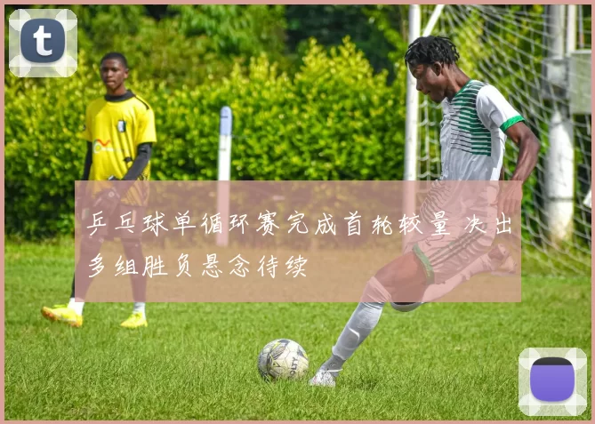 乒乓球单循环赛完成首轮较量 决出多组胜负悬念待续