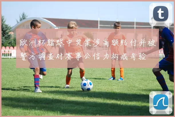 欧洲杯赌球中奖案涉高额赔付并被警方调查对赛事公信力构成考验