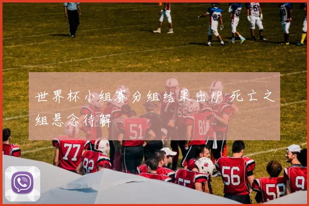 世界杯小组赛分组结果出炉 死亡之组悬念待解